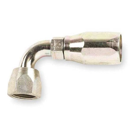 Eaton Aeroquip 190296-4S - Hydraulic Hose Fitting,7/16"-20,(F)JIC
