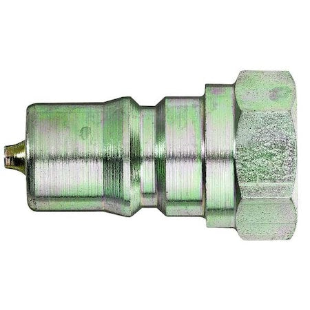 Hansen 1K4 - Hydraulic Quick Connect Hose Coupling, Steel Body, Push-to-Connect Lock, 1/8"-27 Thread Size