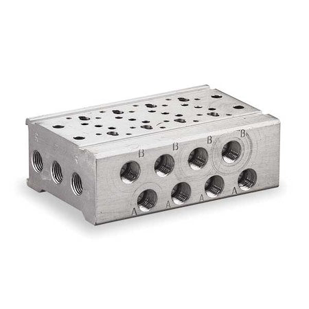 Aro SMH51N-04 - Manifold, 3 11/16 in L, 2 3/8 in W