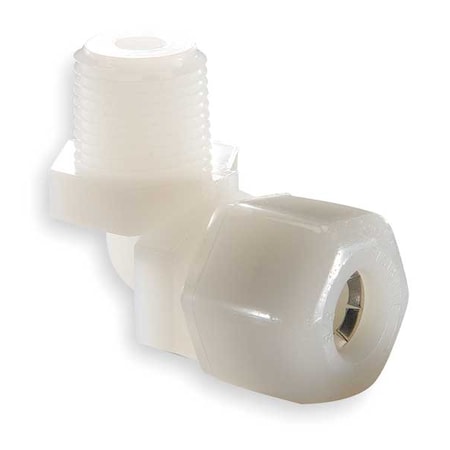 Parker N4ME4 - Elbow, Nylon, Comp. 1/4 in, MNPTF 3/8 in