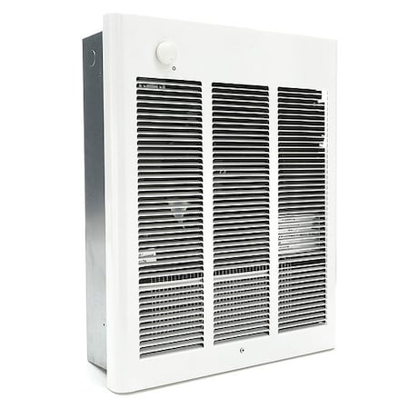 Dayton 3UG56 - Recessed Wall-Mount Electric Heater, Fan Forced, 208/240 V AC, 18-1/4 in H x 14-5/8 in W x 3-7/8 in D