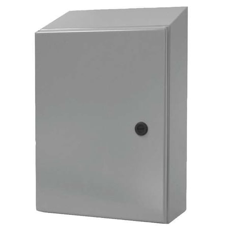 Wiegmann N412363010CST - 1/4 Turn Latch Electrical Enclosures, 36 in H, 10 in D, 30 in W, 12, 13, 3 R, 4, Steel