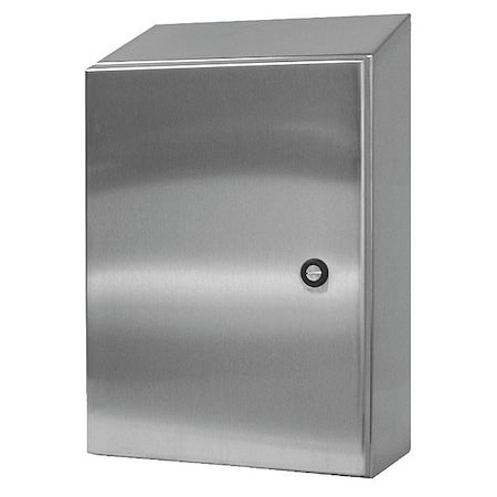 Wiegmann N412302412CSSST - 1/4 Turn Latch Electrical Enclosures, 30 in H, 12 in D, 24 in W, 12, 13, 3 R, 4, 4 X