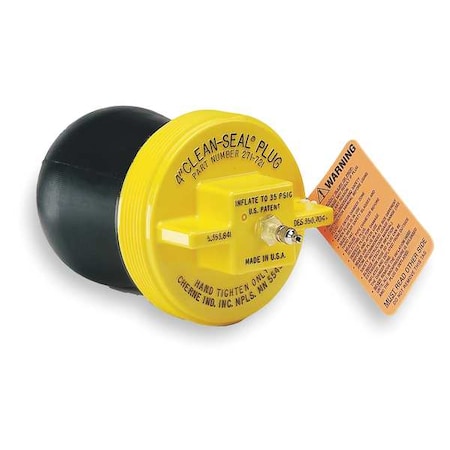 Cherne 271713 - Pipe Plug,Pneumatic,3 In