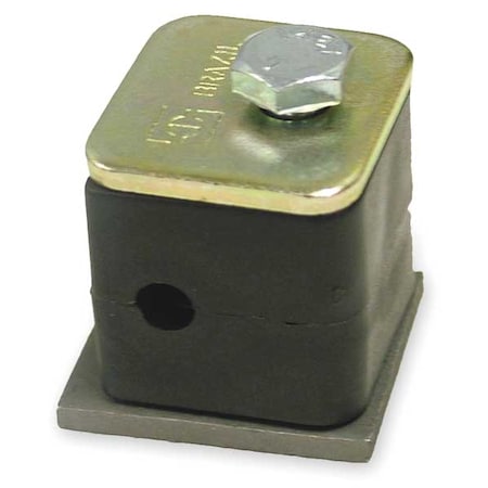 Parker WP1064A - Vibration Beta Clamp,1/4"OD,1 29/64"W
