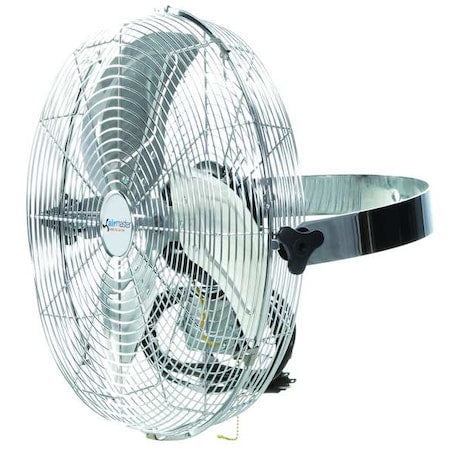 Airmaster Fan 78970 - Light Duty Industrial Fan, Ceiling, Wall Mount, 20 in Blade Dia, 115 V, 4,387/5,020/5,950 cfm