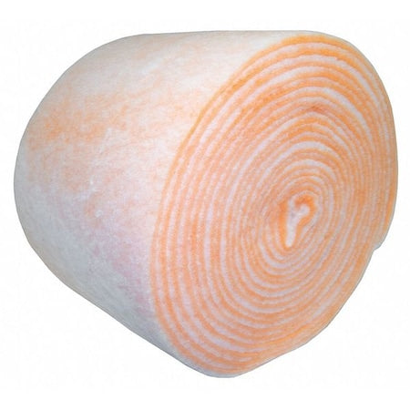 N/A 2JRW2 - 25 in x 90 ft x 1 in Polyester Air Filter Roll, MERV 8, Orange/White (Formerly Air Handler)