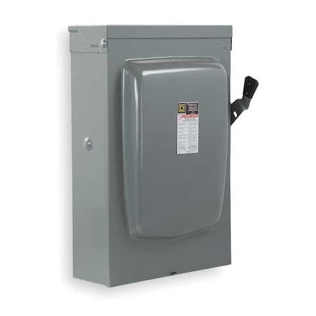 Square D D211NRB - Fusible, Safety Switch, General Duty, 240 V, 2 PST