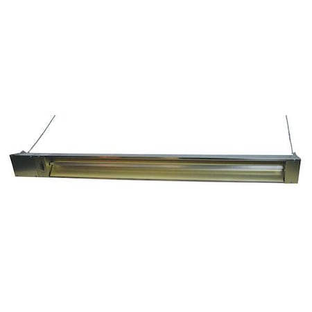 Fostoria OCH-46-120V-SSE - Electric Infrared Heater, 1 Phase, 304 Stainless Steel, 5120 Btu H, 120 V AC 1500 W