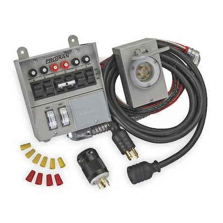 Reliance Controls 31406CRK - Mnl Trans Swtch,125/250 V AC,30 A,0 Spaces