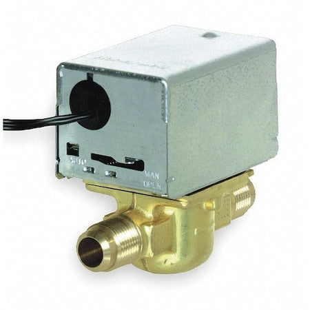 Honeywell Home V8043E1061 - Motorized Zone Valve,NC,Brass,3/4in Sweat