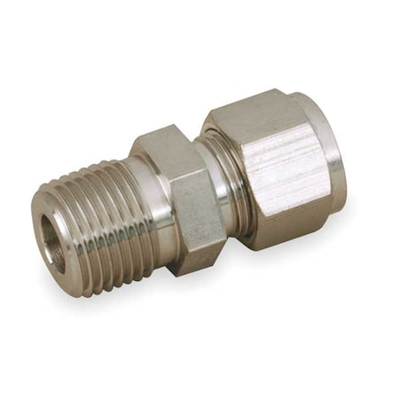 Parker 12MSC12N-316 - 3/4" A-LOK x MNPT 316 SS Male Connector