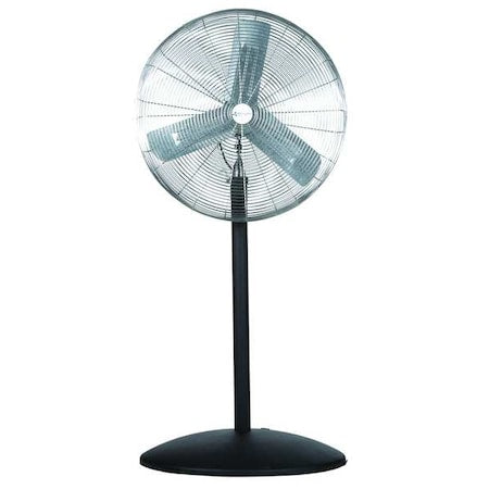 Airmaster Fan 71586 - Standard Duty Air Circulator, Pedestal Mount, 30 in Blade Dia, 115 V, 2,700/4,400/6,100 cfm