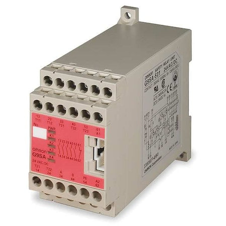 Omron G9SA-301 AC/DC24 - Safety Monitoring Relay,DIN Rail,2.5 VA