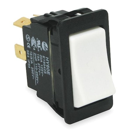2LNF2 - Rocker Switch, DPST, 4 Connections