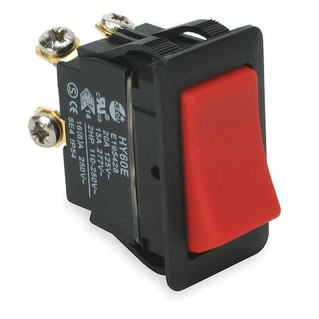 2LNF5 - Rocker Switch, DPST, 4 Connections