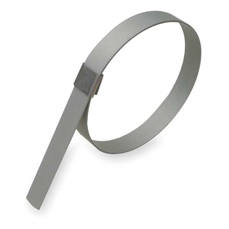 Band-It GRP169 - Band Clamp,Galv.CS,Min.Dia. 3/4 In.,PK10