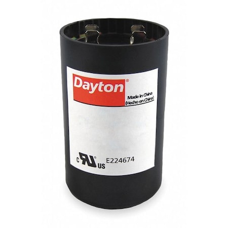 Dayton 2MDT5 - Motor Start Capacitor, Round