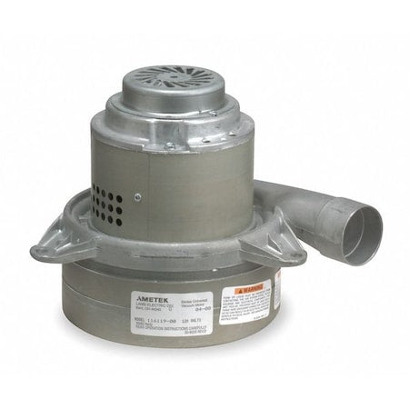 Ametek 116103-00 - Vacuum Mtr/Blwr,Tangential,3 Stge,1 Spd