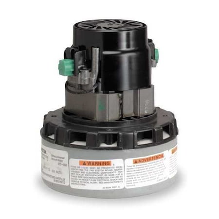 Ametek 116024-13 - Vacuum Motor/Blower, Peripheral, 2 Stage, 1 Speed, Acustek