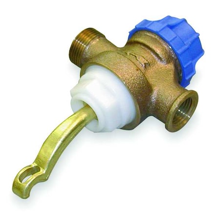 Bradley S07-066 - Foot Valve Assembly For Bradley Wash Fountains, 3-1/2 in, Brass/Plastic
