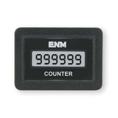 Enm C1141BB - Electronic Counter,6 Digits,LCD