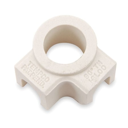 Tempco CER-101-106 - Ceramic Terminal Covers,2 Ports 90 D,PK10