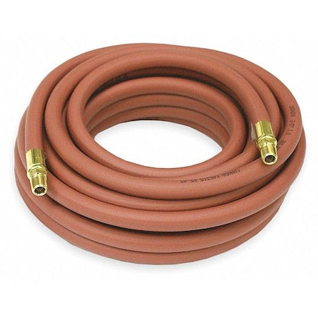 Reelcraft S601001-25 - 1/4" x 25 ft PVC Coupled Multipurpose Air Hose 300 psi RD