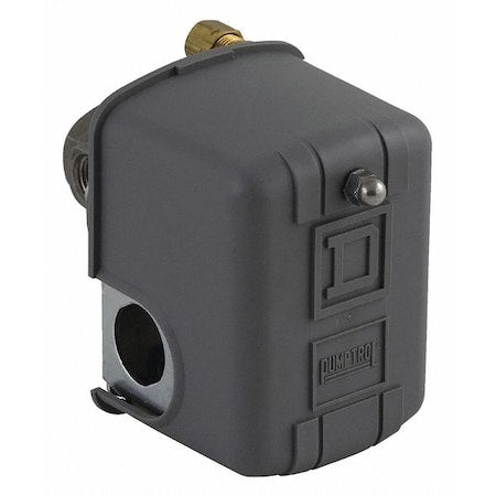 Telemecanique Sensors 9013FHG14J52X - Pressure Switch, Standard, DPST, 4 Ports, 1/4" FNPS, 40 to 150 psi Range, Polypropylene