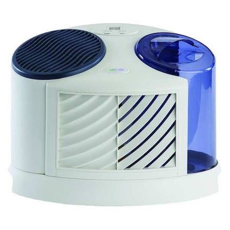 Aircare 7D6 100 - Portable Humidifier, -, 2 gal, 1,000 sq. ft., Tabletop, White/Blue