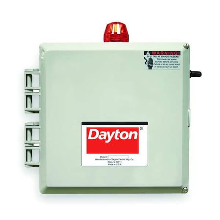 Dayton 2PZH6 - Motor/Pump Control Box, 208/240/480 V
