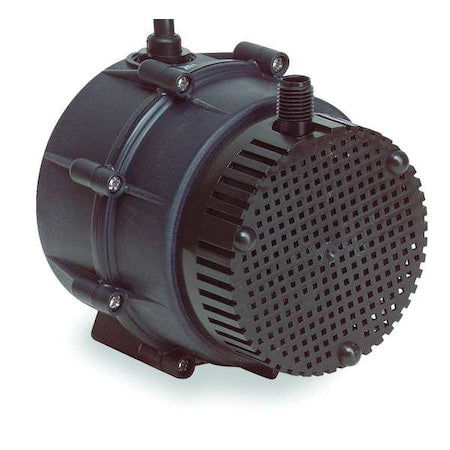 Little Giant Pump 527003 - Submersible Pump, 1.1 A, 115 V, 1/40 hp, Single Phase, 12.2 ft Max Head, 1/4 in Intake and Discharge