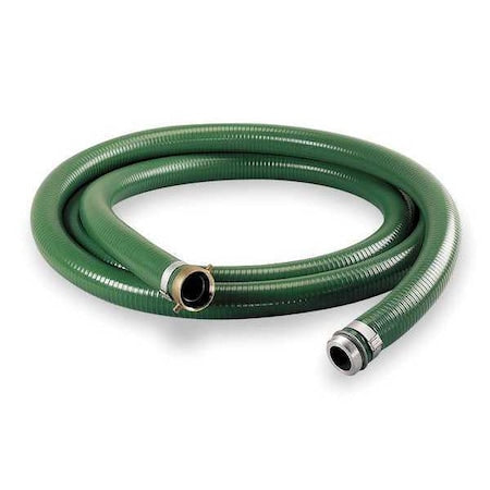 Continental SP200-15MF-G - Water Hose,2" ID x 15 ft.,Green