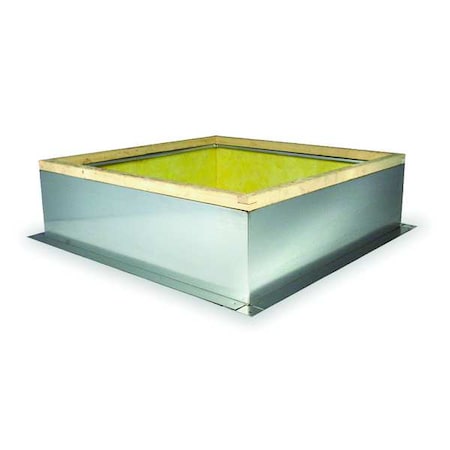 Dayton 3FLT6 - Roof Curb,Fixed,Nonvented,O.D 59 In