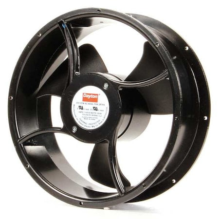 Dayton 2RTK9 - Standard Round Axial Fan, Round, 115 V AC, 1 Phase, Aluminum, 10" W.