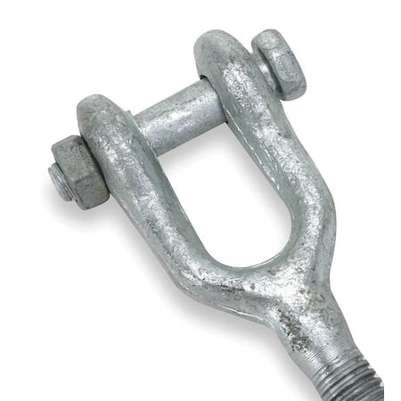 2ULT1 - Jaw End Fitting,Left,Dia 3/4 In,9 In