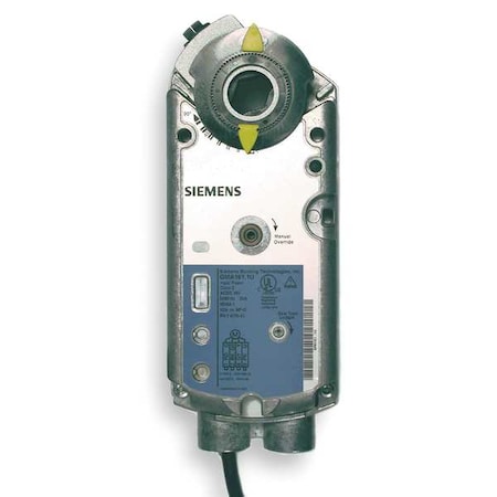 Siemens GMA121.1P - Electric Actuator,62 in.-lb.,-25 to130