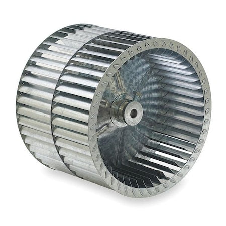Dayton 2UTV6 - Blower Wheel, Dia 11 In, Bore 1/2 In, Max. RPM: 1, 750 RPM