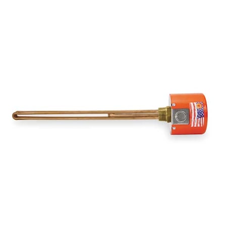Tempco TSP01409 - Screw Plug Immersion Heater,17 In. L