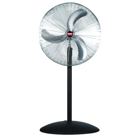 Dayton 20951 - Standard Duty Quiet Design Industrial Fan, Pedestal Mount, 24 in Blade Dia, 115 V, Oscillating