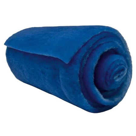 N/A 6U593 - 24 in x 85 ft x 2 in Fiberglass Air Filter Roll, MERV 5, Blue/White (Formerly Air Handler)