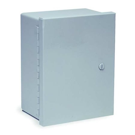 Wiegmann N1C161606WW - 1/4 Turn Latch Electrical Enclosures, 16 in H, 6 in D, 16 in W, 1, Steel