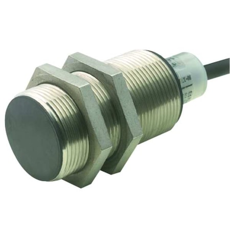 Eaton E57-30LE22-CD - Cylindrical, Inductive Proximity Sensor, 30 mm Dia., Stainless Steel, M12, 3 Wires, Semi-Shielded