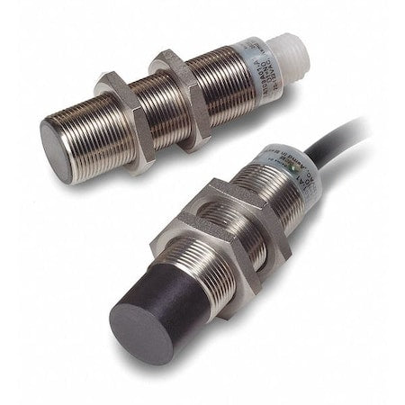 Eaton E59-M18C116C02-D1 - Cylindrical, Inductive Proximity Sensor, 18 mm Dia., Stainless Steel, 2 m, Bare Wire, 3 Wires, Unshielded