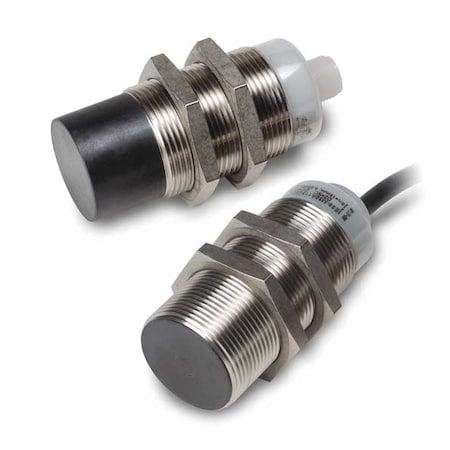 Eaton E59-M30C129A01-A1 - Cylindrical, Inductive Proximity Sensor, 30 mm Dia., Stainless Steel, Micro, 2 Wires, Unshielded