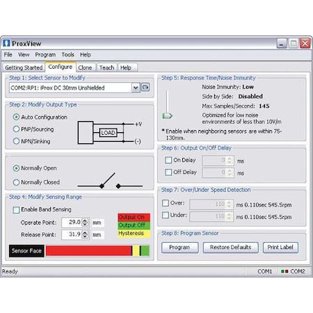 Eaton E59RP1 - Programming Software,F/ i Prox E59 Sensor
