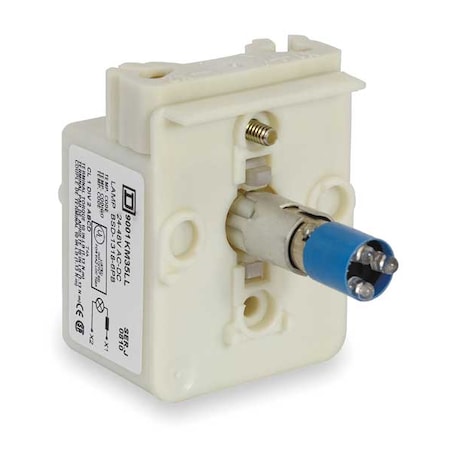 Schneider Electric 9001KM38LL - Lamp Module, 30mm, 120 VAC/VDC, Blue, LED
