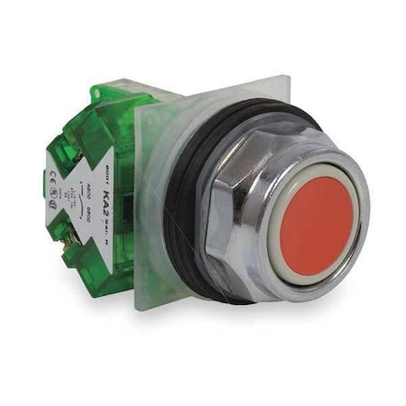 Schneider Electric 9001KR1RH5 - Push Button Operator, 30 mm, 1 NO, Red