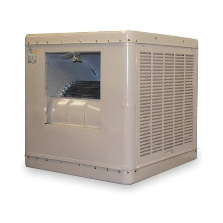 Essick Air 2YAE3-2HTL2 - Ducted Evaporative Cooler, 6,500 cfm, 1,800 sq ft, 16.4 gal, 3/4 hp, Belt, 1 Speed, 115 V