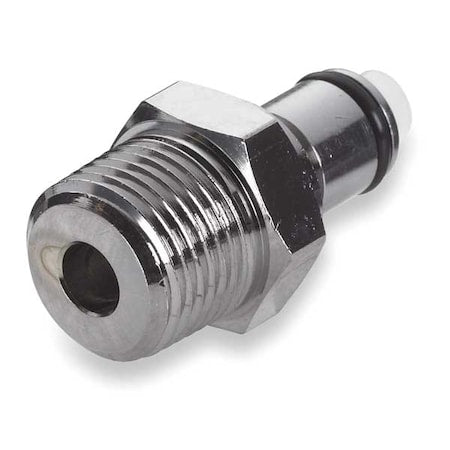 Colder MCD2404 - 1/4" MNPT Chrome Plated Brass Inline Insert